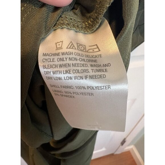 Colleen Lopez Maxi Tunic with Knit Underlayer Size XS Dark Elm NWOT - Picture 7 of 8